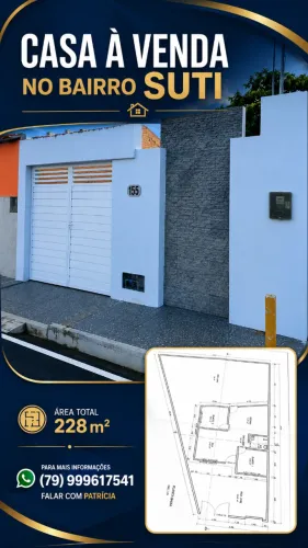 Casa em Tobias Barreto, 2 quartos, com grande área externa