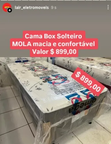 Cama solteiro MOLA ENTREGA PALMAS E TAQUARALTO