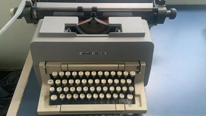 Máquina de datilografia