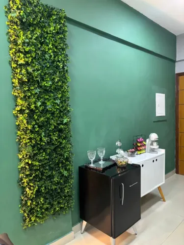 Jardim vertical artificial 