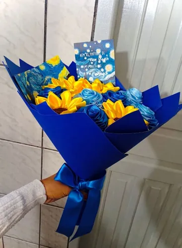 Buquês de cetim 