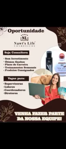Seja uma consultora Nawtlife 