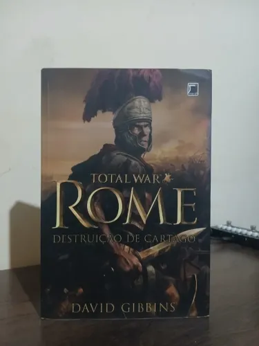 Livro Total War ROME Destruição de Cartago - David Gibbins