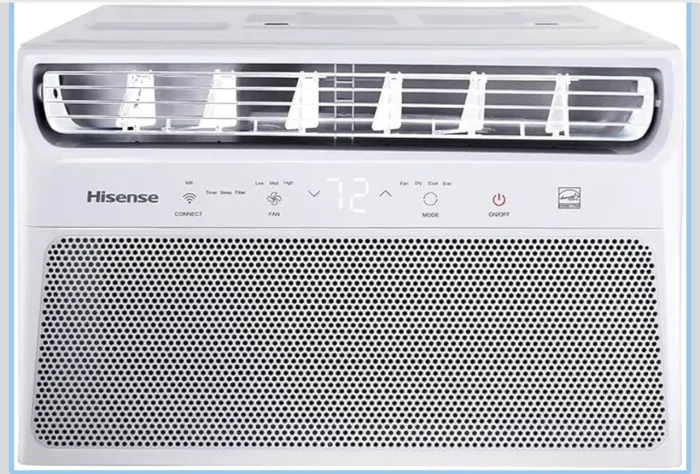 Ar Condicionado Janela Eletrônico Hisense com Wi-Fi 8.500 BTUs Frio - 220V