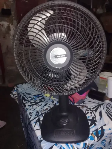 Ventilador Mallory funcionando de boa