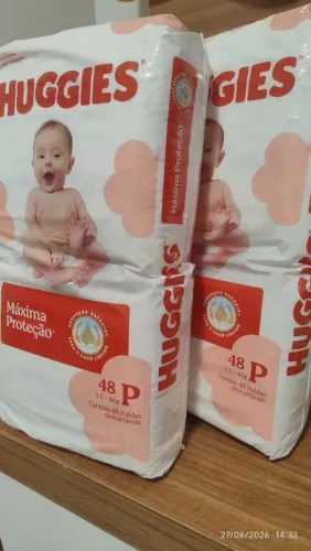 Fraldas descartáveis Huggies 