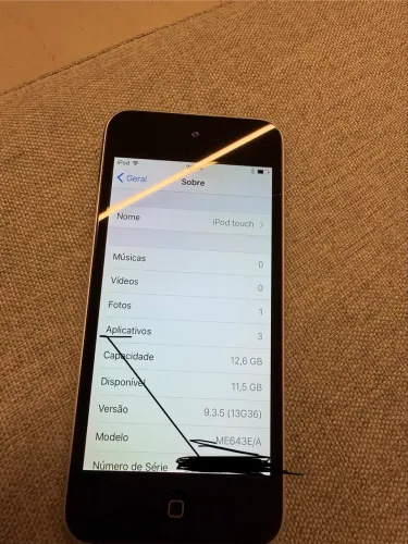 iPod Touch 5a Geração 16gb
