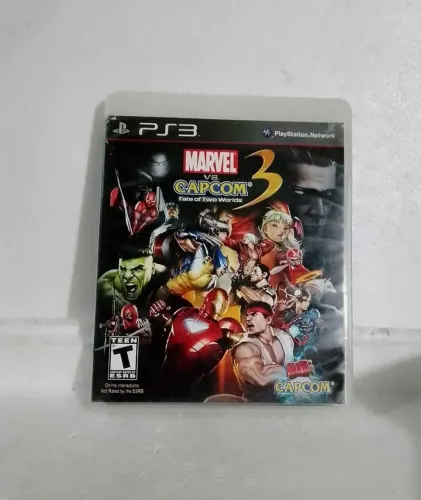 Jogo de PS3 Marvel vs Capcom 3