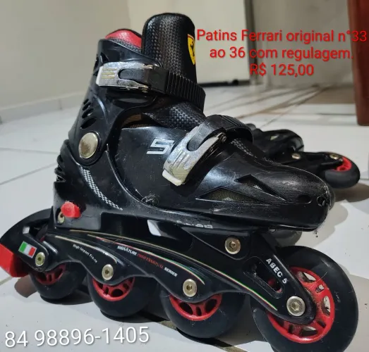 Patins Ferrari 33 ao 36