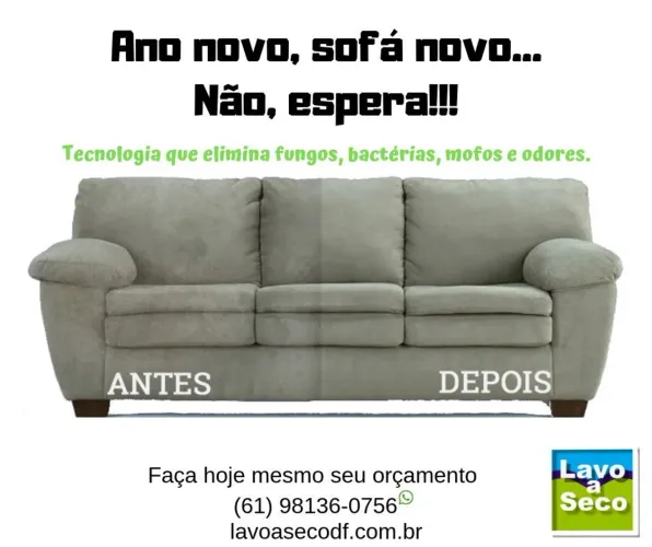 Lavagem a seco / lavagem de sofa
