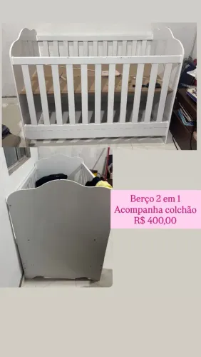 Venda de berço 2 em 1