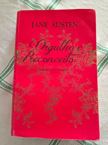Livro Jane Austen Orgulho e Preconceito