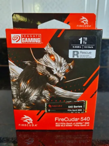 SDD M.2 NVMe Gen5, Seagate - Firecuda 540 - 1TB