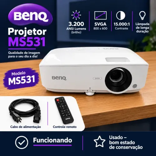 Projetor BenQ MS531 SVGA