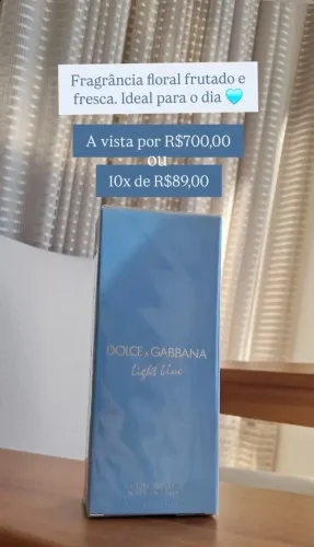 Perfume Light Blue - Dolce & Gabbana - EDT - 100ml