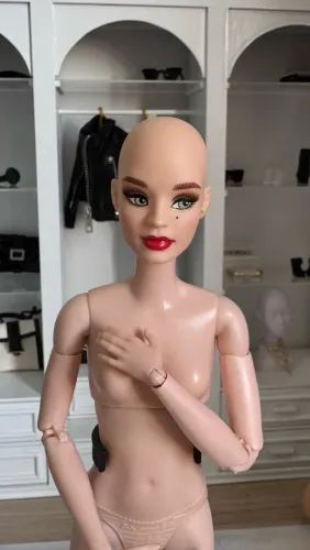 Cabeça Barbie Kit You Create