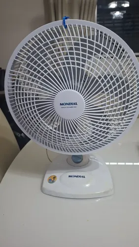 Ventilador mondial 30 cm branco (usado) 90 reais