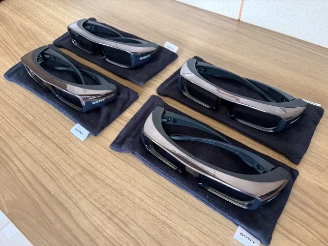 2 Pares de Óculos Sony 3D TGD-BR100 Originais