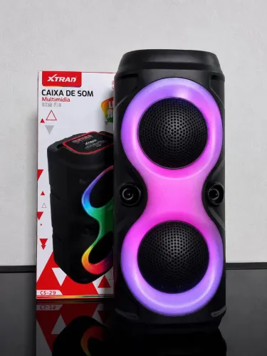 Caixa de Som Bluetooth LED *NOVA*