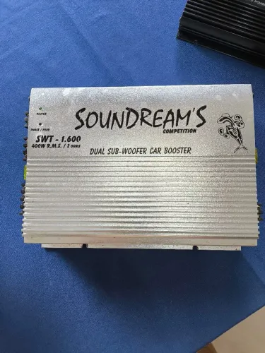 Dual sub woofer car booster - módulo competição soudreams swt 1600