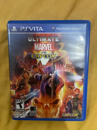 Ultimate Marvel vs Capcom PS VITA - Mídia física 
