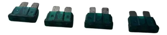 Kit C/ 4 Modulo Fusível 30 (verde) ~2