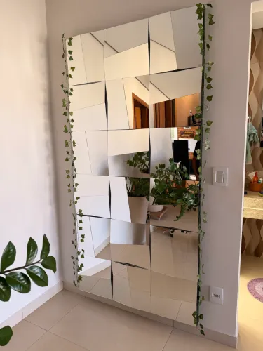 Espelho decorativo mosaico