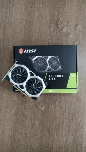 Placa de Vídeo MSI GeForce GTX 1650 Ventus XS 4GB