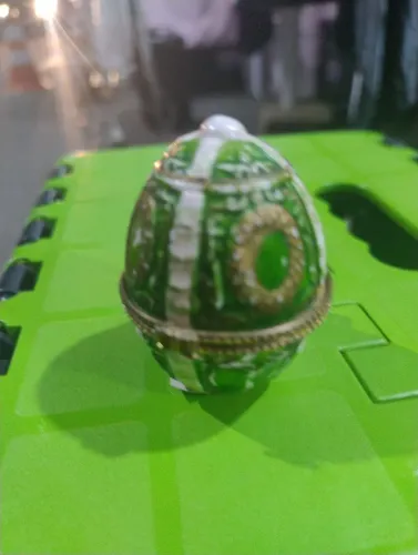 Porta Jóias Vintage Ovo Estilo Fergebe
