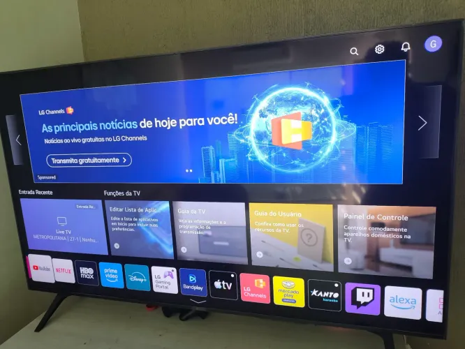 LG Smart TV 60? 4K UHD - Modelo 60UQ8050PSB - Impecável