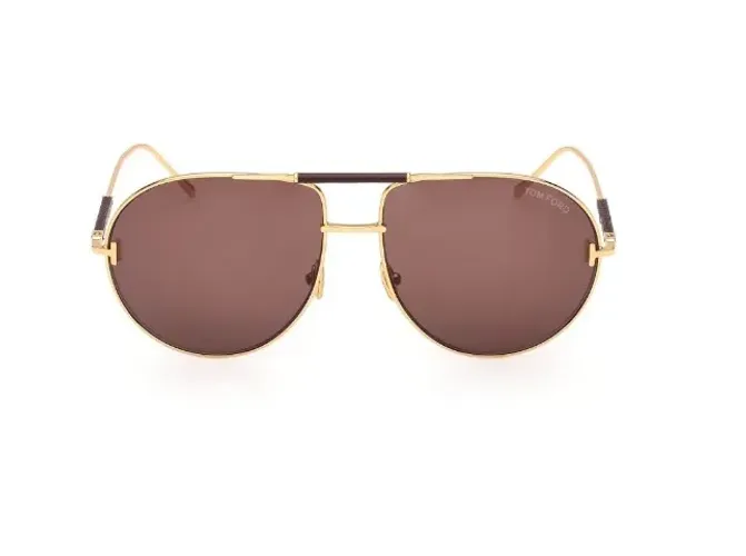 Óculos de Sol Tom Ford Eyewear com Armação Estilo Aviador 