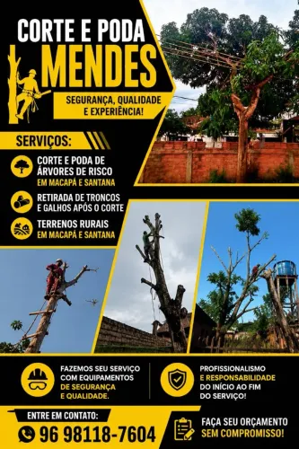 Corte e poda de árvore de Risco