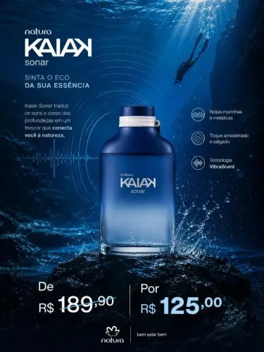 Perfume Natura Kaiak Sonar