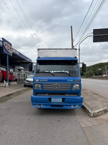 VW 9.150 motor cummins e baú carga seca
