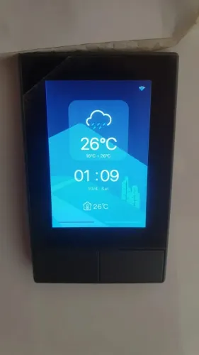 Painel de Controle Sonoff NSPanel 4x2 compatível com Alexa últimas peças