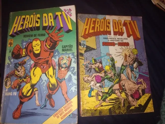 Herois da tv nrs 02 e 13 em bom estado