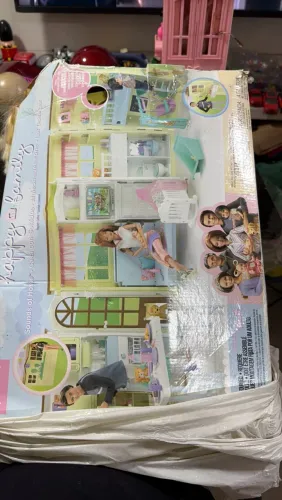 Casinha Barbie e família