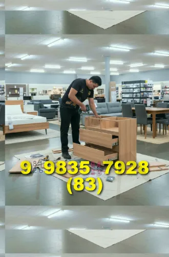 Montador de Móveis disponível! Rápido e confiável, agende já e monte seus móveis!