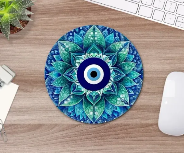 Mouse Pad Místico Olho Grego 19cm