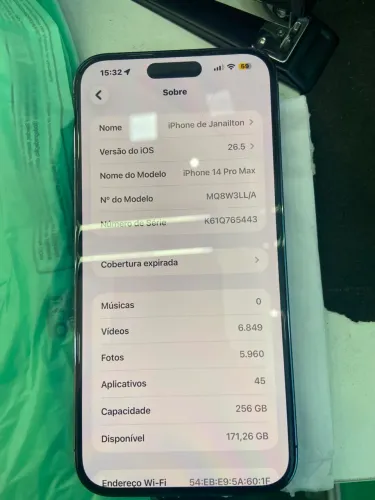 IPhone 14 Pro Max 256 gigas