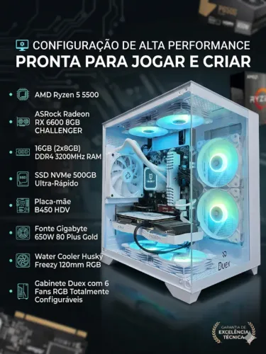 PC Gamer Marombeiro Novinho