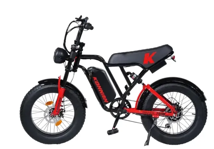 BICICLETA ELETRICA WINNER 750W BATERIA DE LITIO 48V MARCA KONNAN