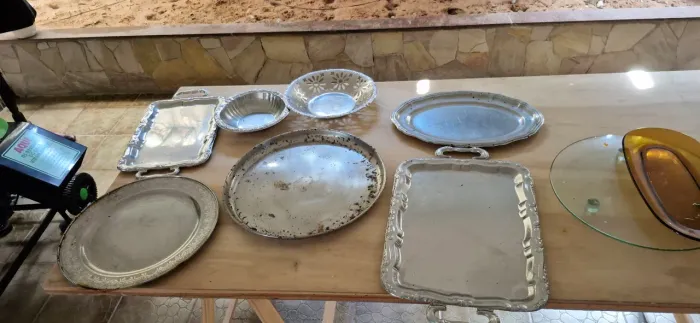 Bandejas de inox