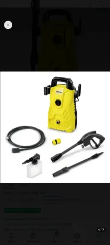 Lavadora de Alta Pressão Kärcher 1200W 110V