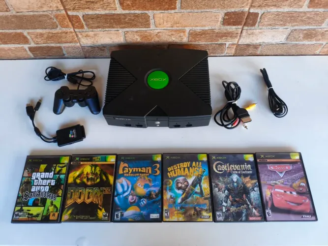 Xbox Clássico desbloquead0 com jogos