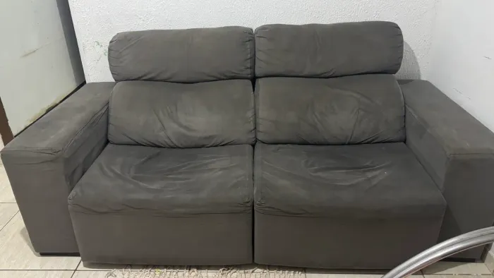 Sofá Retrátil e Reclinável 2 Lugares