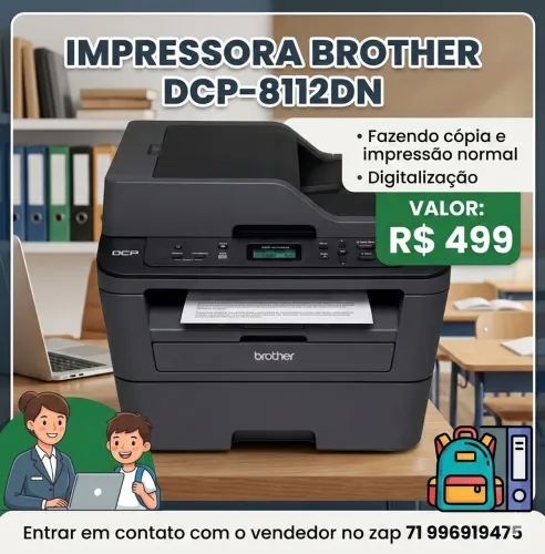 Impressora brother DCP - 8112DN