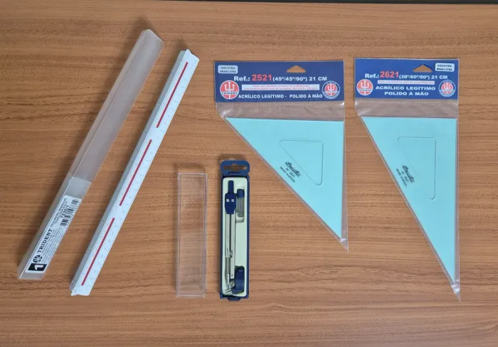Kit novo para arquitetura, engenharia civil e design de interiores