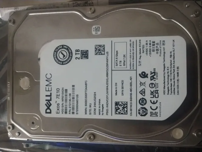 HD 2 TB Exos 7E10