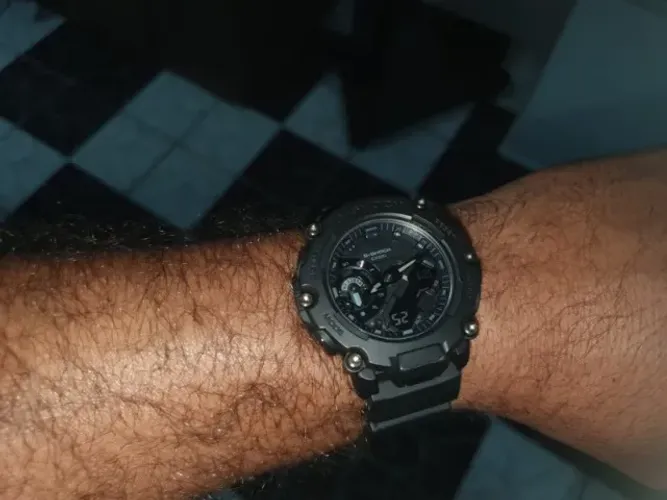 Relógio Casio G-shock Carbon Core Guard GA-2200BB-1ADR